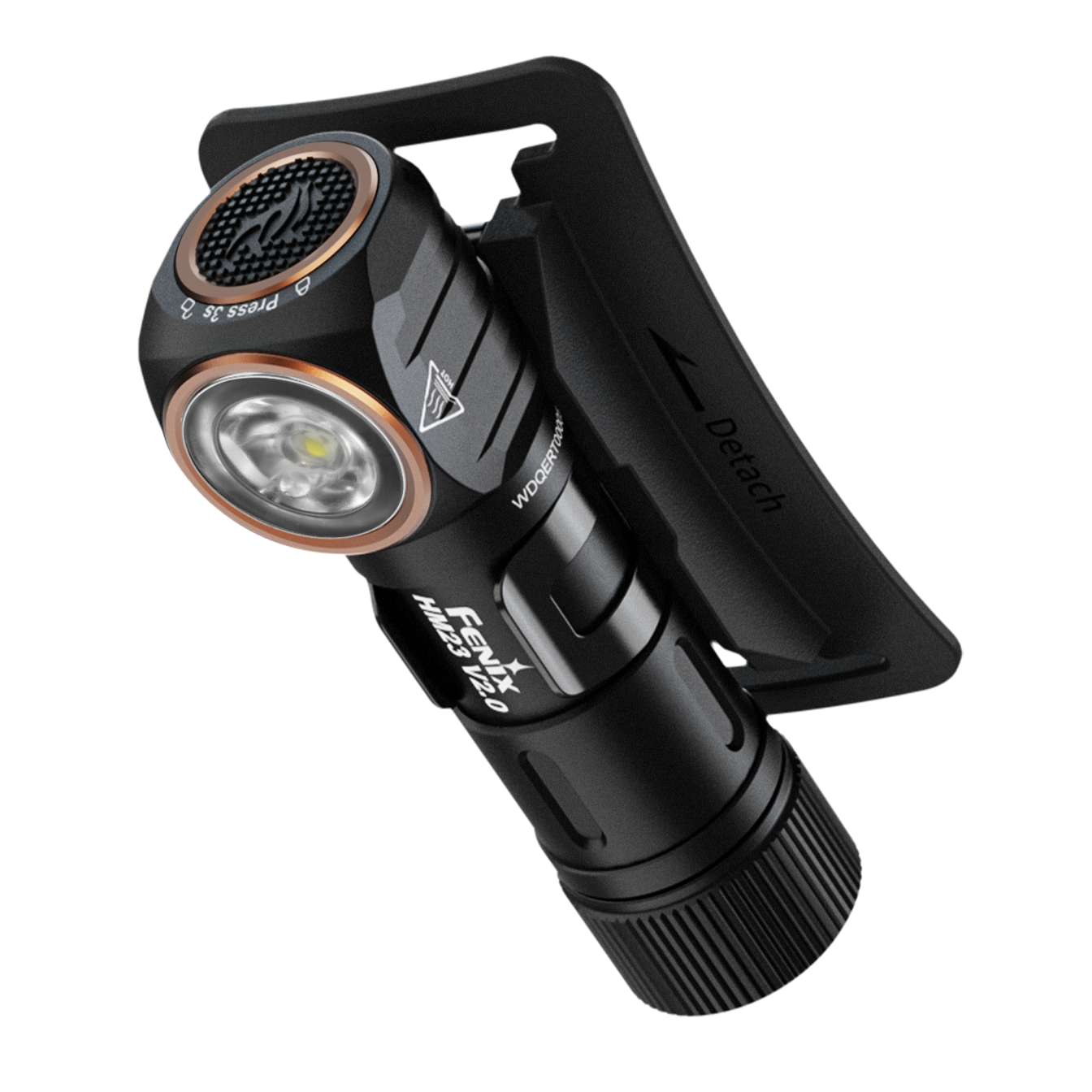 Fenix HM23 V2.0 Lightweight Detachable AA Headlamp Outdoor headlights