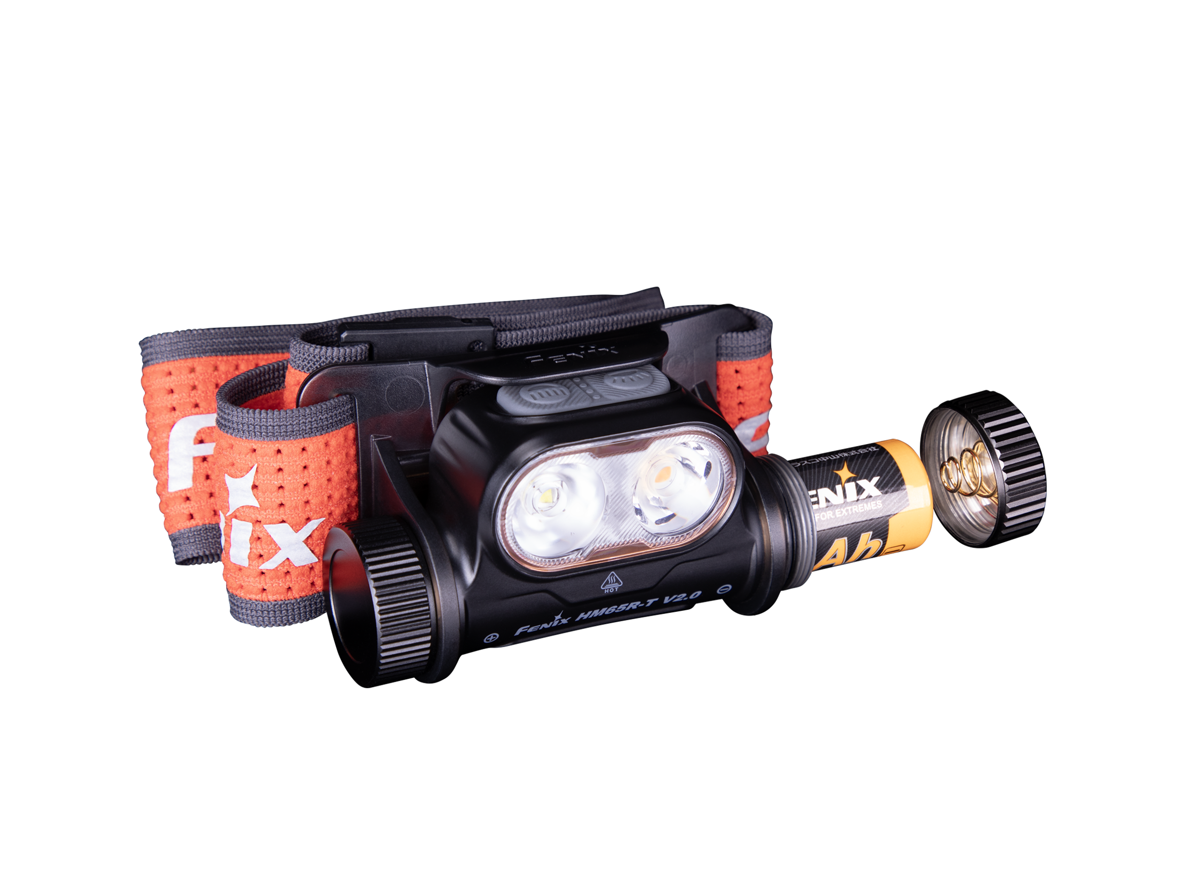 Fenix HM65R-T V2 Rechargeable Lightweight Trail Running Headlamp EDC Tools
