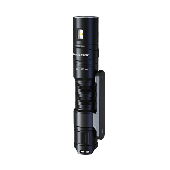 Fenix LD12R Dual Light Flashlight - 600 Lumens Portable outdoor emergency multi-purpose flashlight