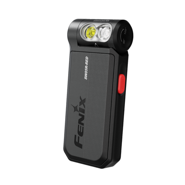 Fenix SW05R Multipurpose Clip-On Light with Red or UV Output EDC Tools