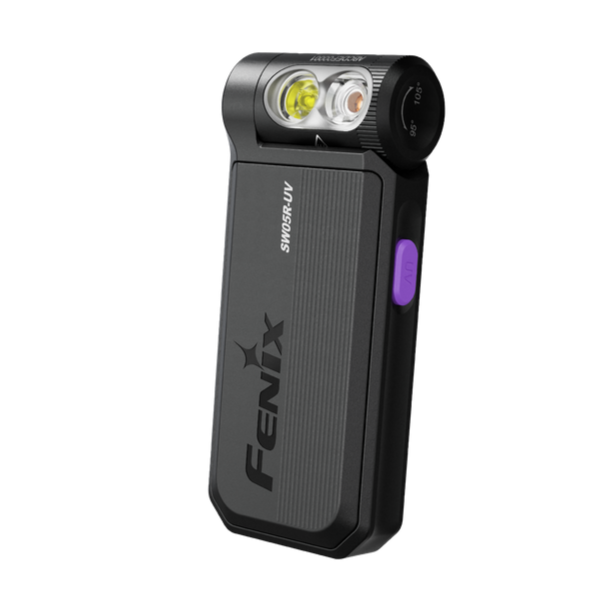 Fenix SW05R Multipurpose Clip-On Light with Red or UV Output EDC Tools