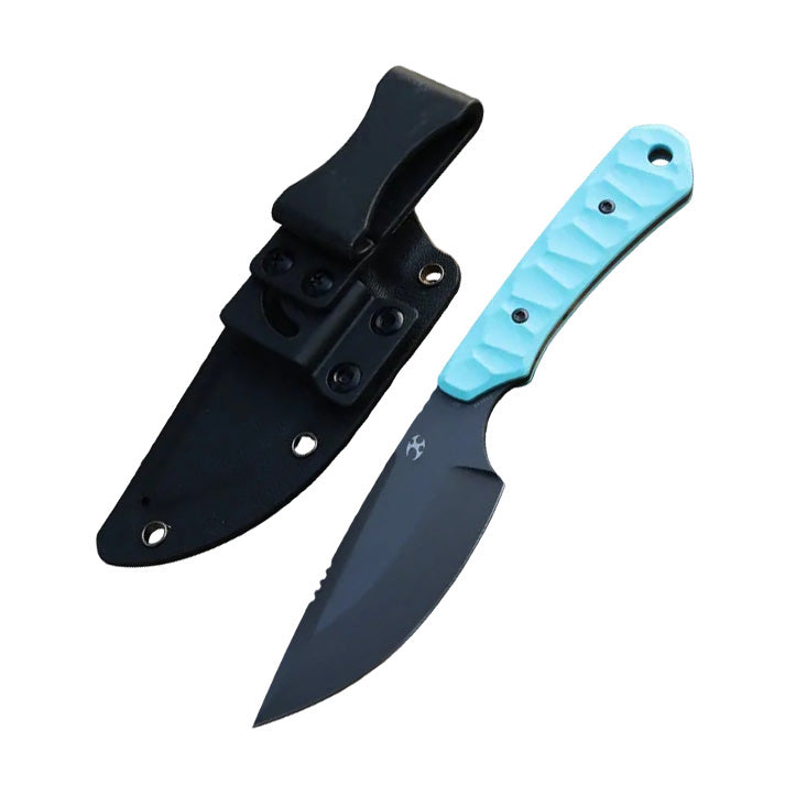 Kansept Flank G006A6 D2 Blade Sky Blue G10 Handle Fixed Blade Knife
