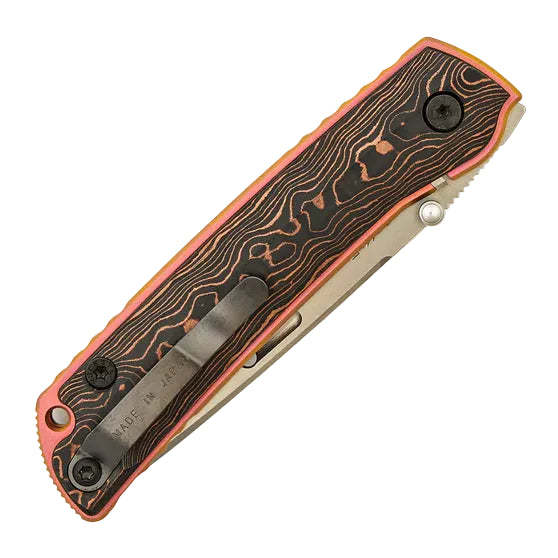 Rockstead HIGOⅡ X-FCF-ZDP (CC) Japanese Folding Knife with Honzukuri Convex Blade