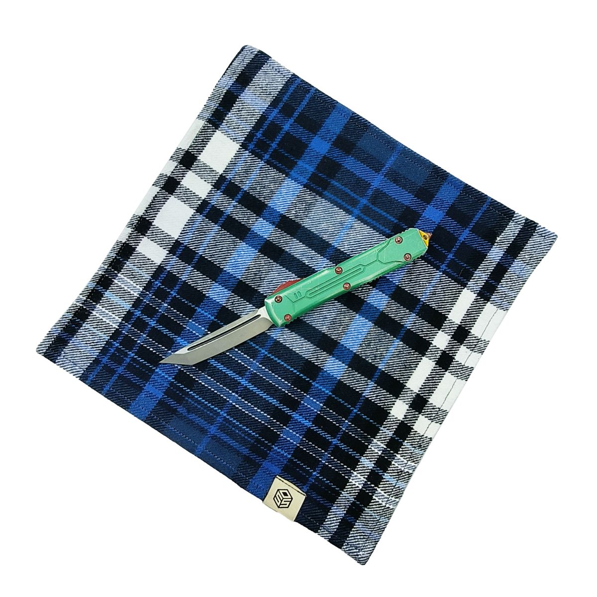 SnakeSword Hanks EDC Hanks Knife Hanks Lattice Handkerchief 25CM*25CM