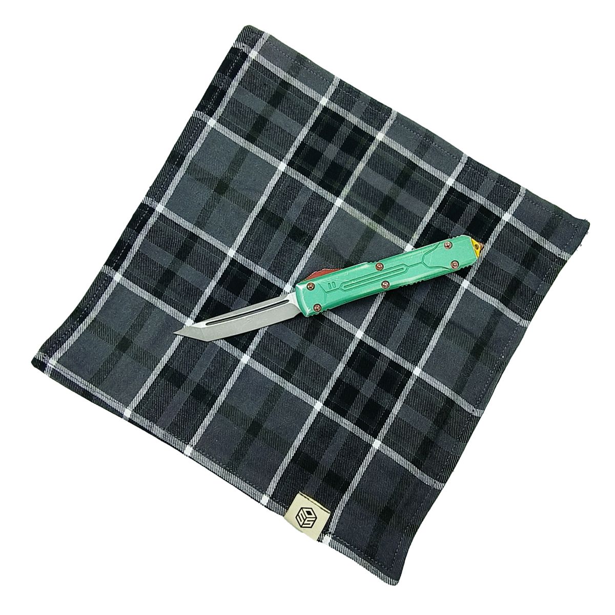SnakeSword Hanks EDC Hanks Knife Hanks Lattice Handkerchief 25CM*25CM