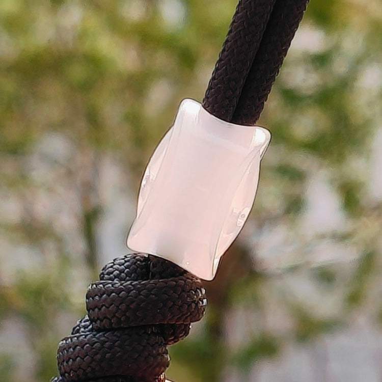 SnakeSword Resin Lanyard Beads White Resin Skull Knives EDC Beads 3 PCS