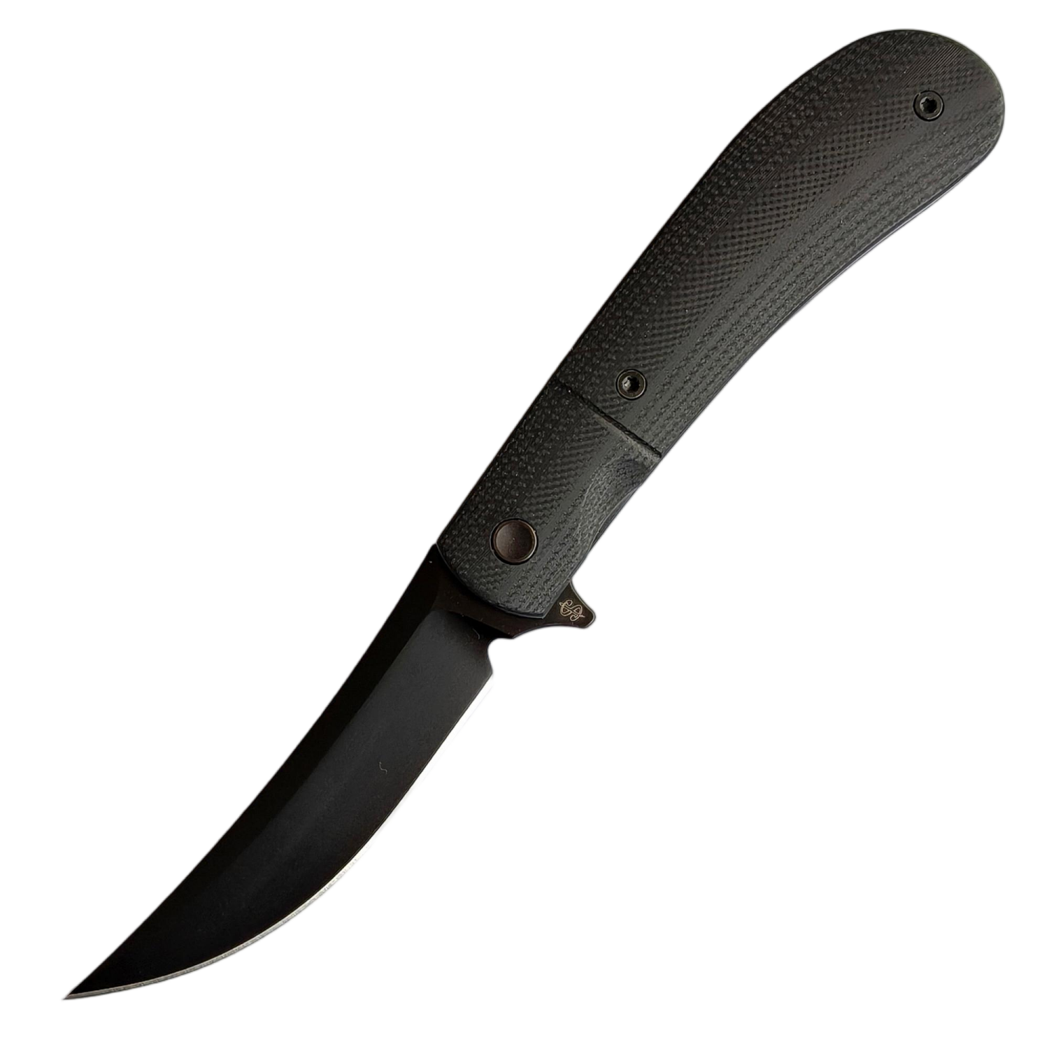 Sao Knives Pocket Knife Black CPM-20CV Blade G10 Handle Liner Lock SK2601-3