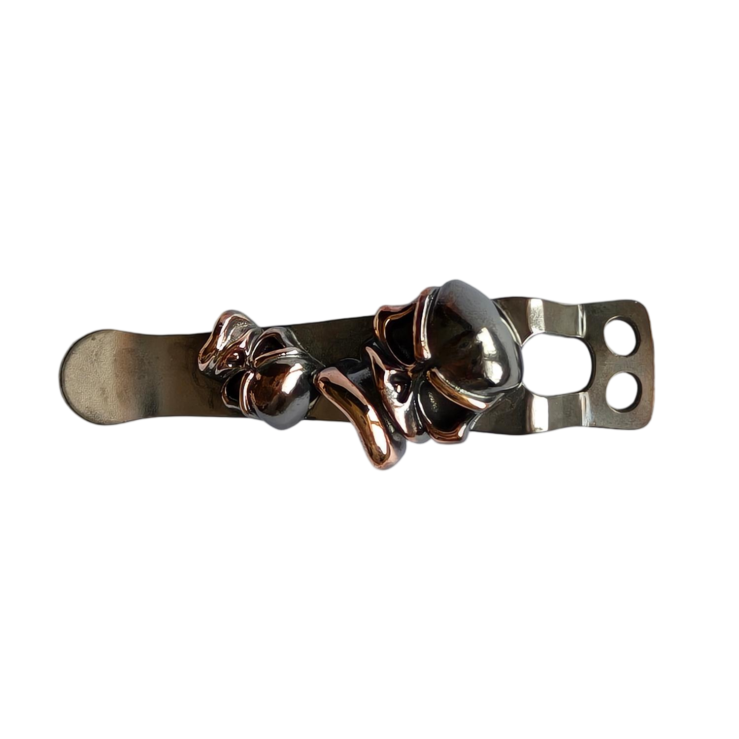 Cpprhd Skull Custom Flashlight Clip For Hanko, CWF, Laulima, Okluma