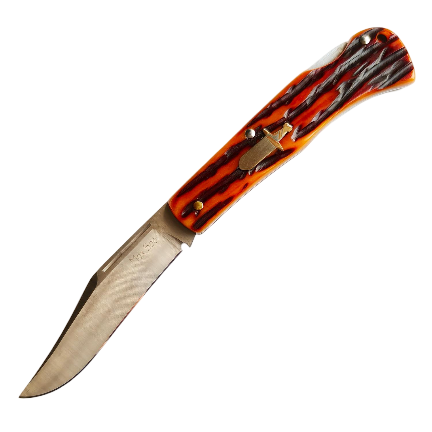 Sao Knife EDC Pocket Knife 14C28N Blade Bone Handle Folding Knives