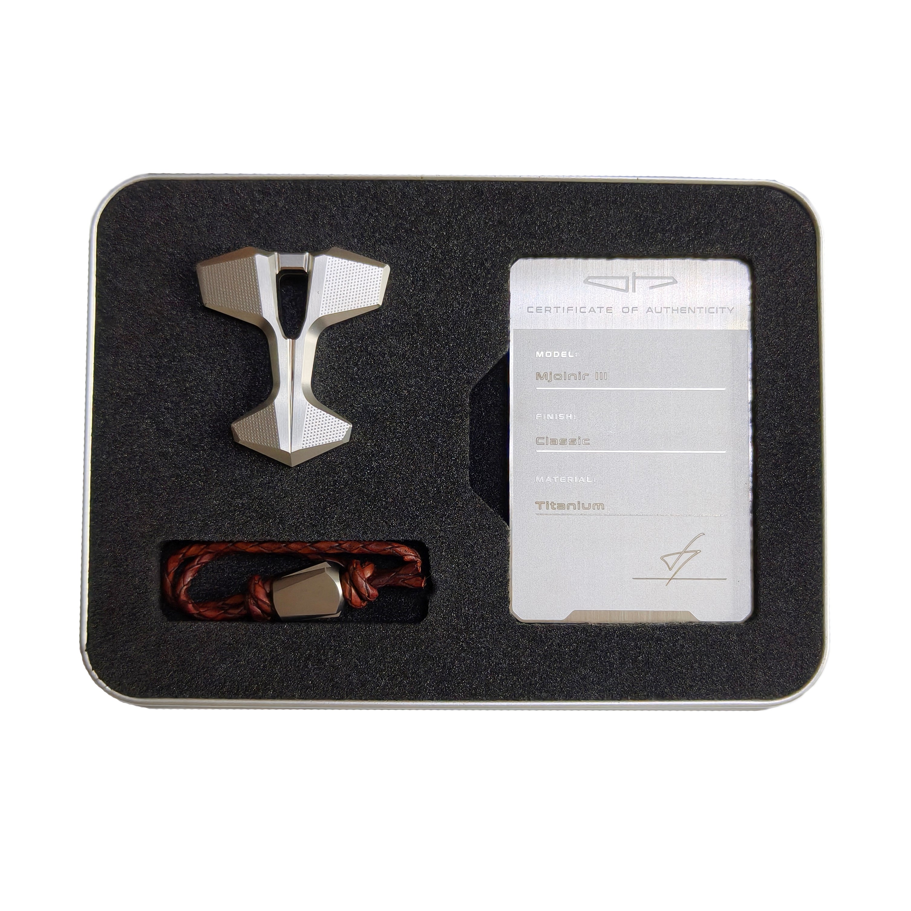 Ostap Hel Impact Tool Mjolnir III Titanium Collect 12mm Thickness