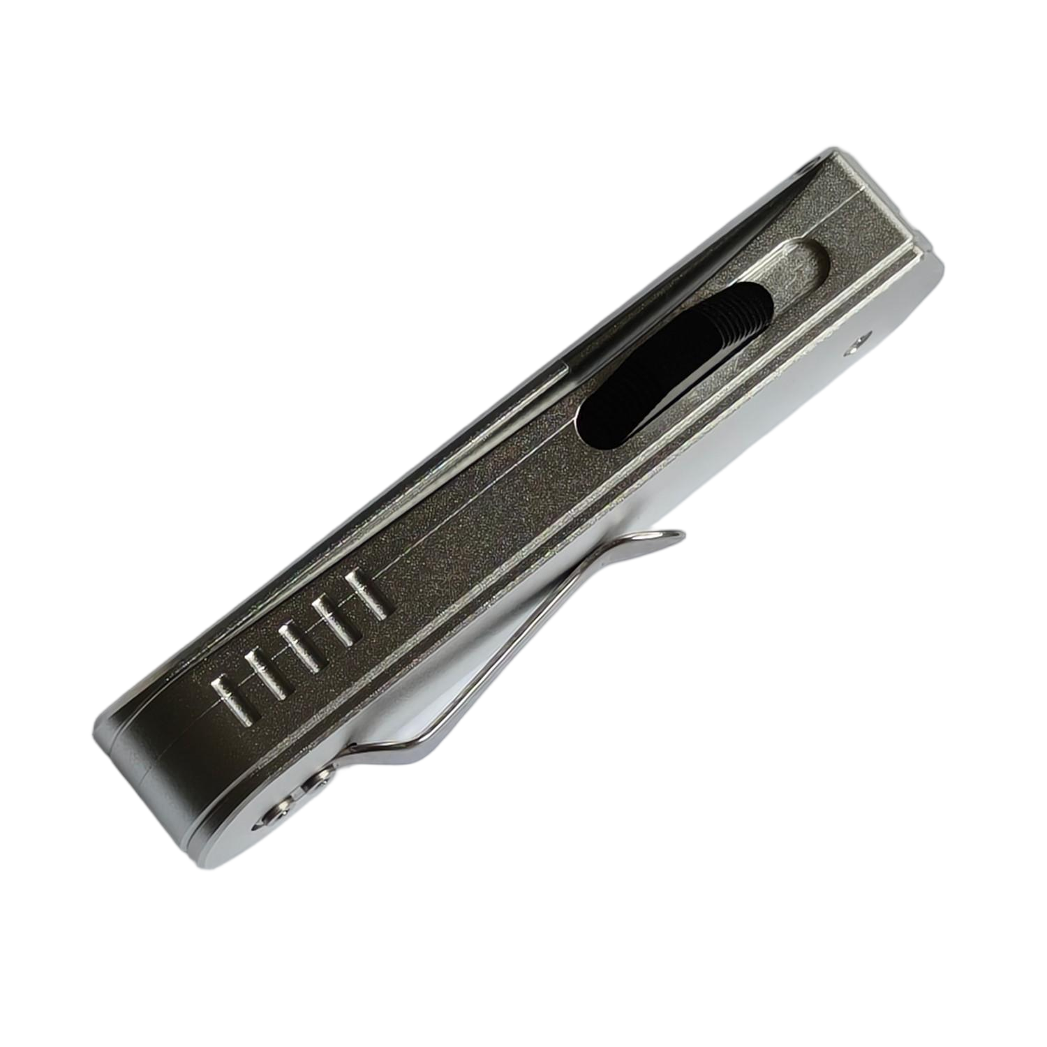 Sao Knife OTF Knife 14C28N Blade Comb Aluminum Handle Bone Patch
