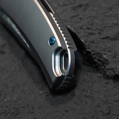 Bestech Supernova BT2111D M390 Blade Titanium+Zirconium Timascus Bolster Handle Liner lock Folding Knife