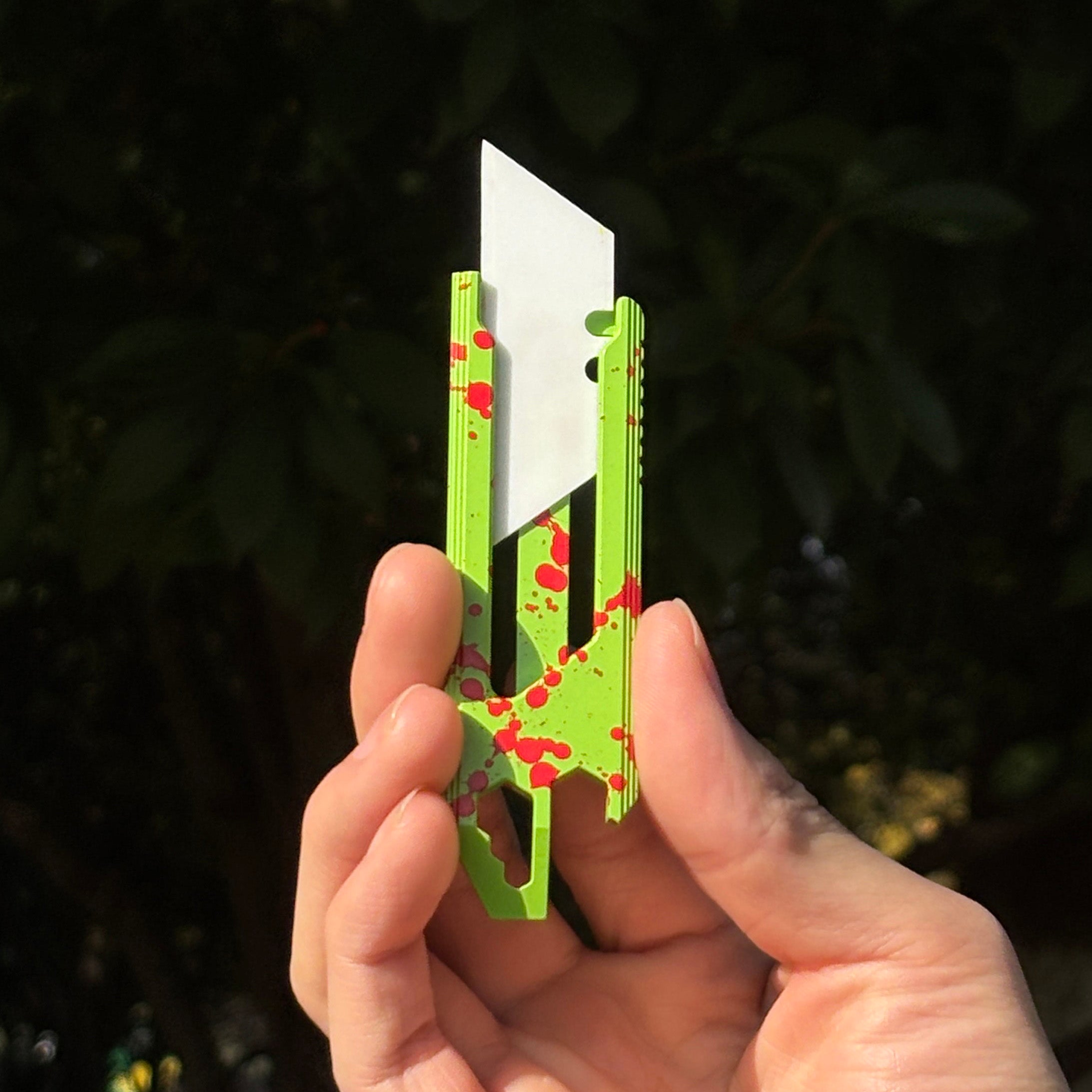 SnakeSword Honey Badger II Pro Titanium Multi-tool Utility Knife Zombie color