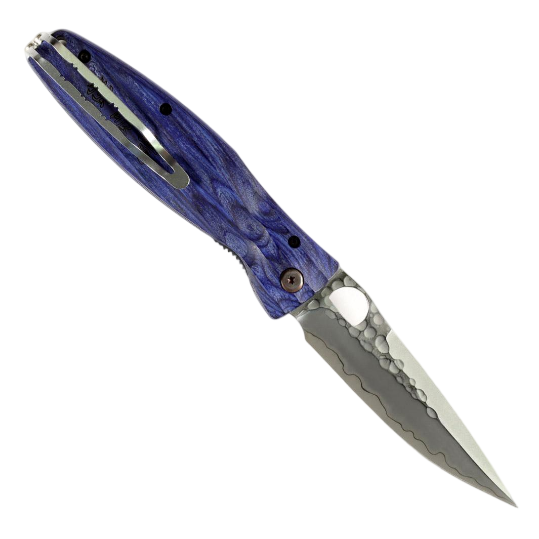 Mcusta MC-186G Sengoku Date Masamune Samurai SPG2 Blade Pakkawood handle Folding Pocket Knife