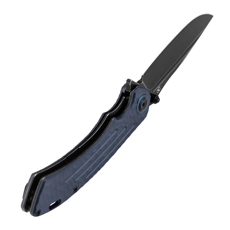Kansept Pretatout K1032A6 CPM-S35VN Blade Purple Aluminum Handle Liner Lock Folding Knife