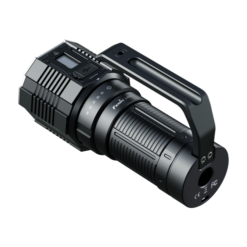 Fenix LR60R Rotary Switch Rechargeable Searchlight - 21000 Lumens Waterproof search and rescue flashlight