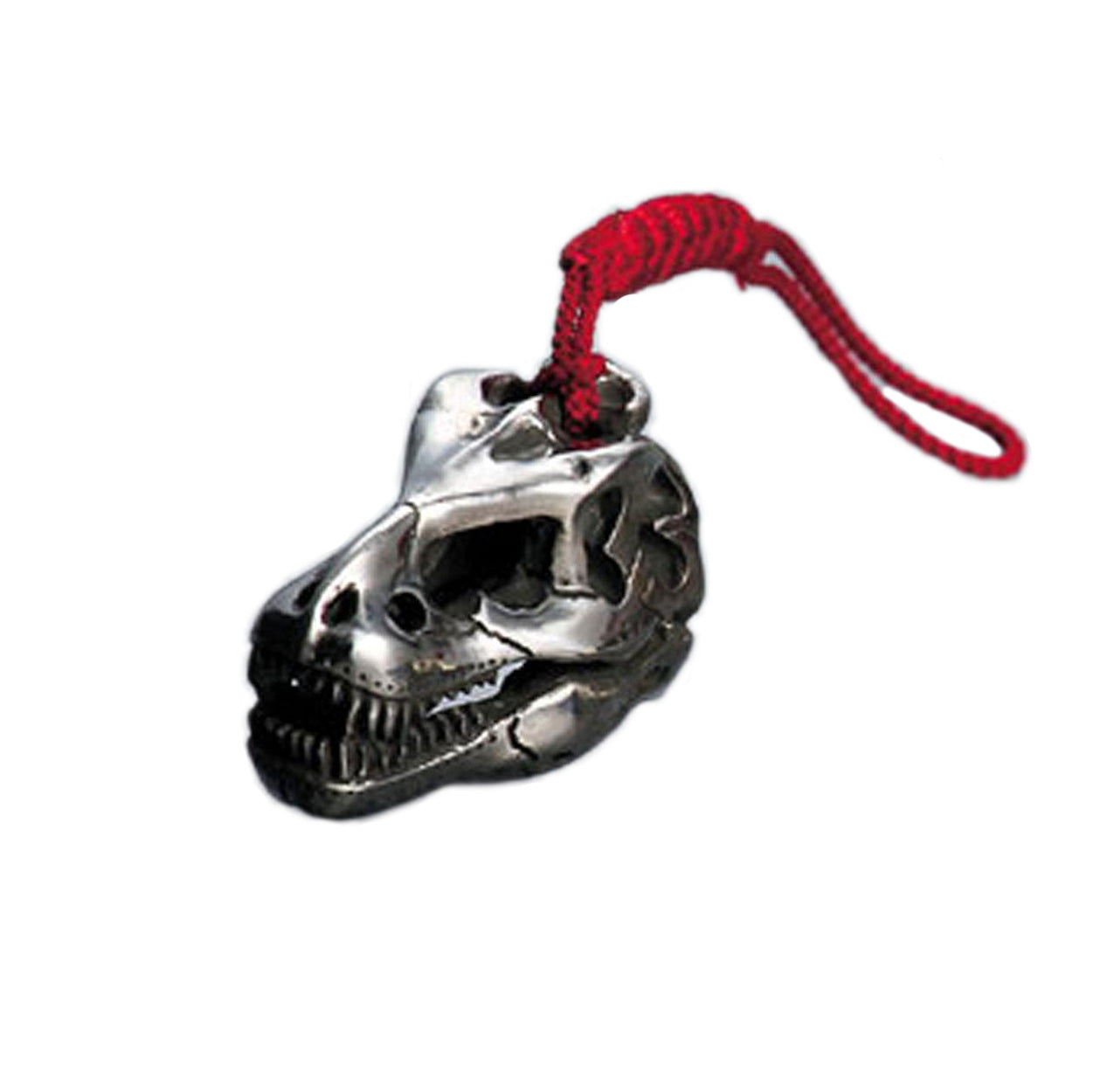 Hidetoshi Nakayama Tyrannosaurus Rex Large SUS304 Steel Handmake Custom Knife Lanyard Bead