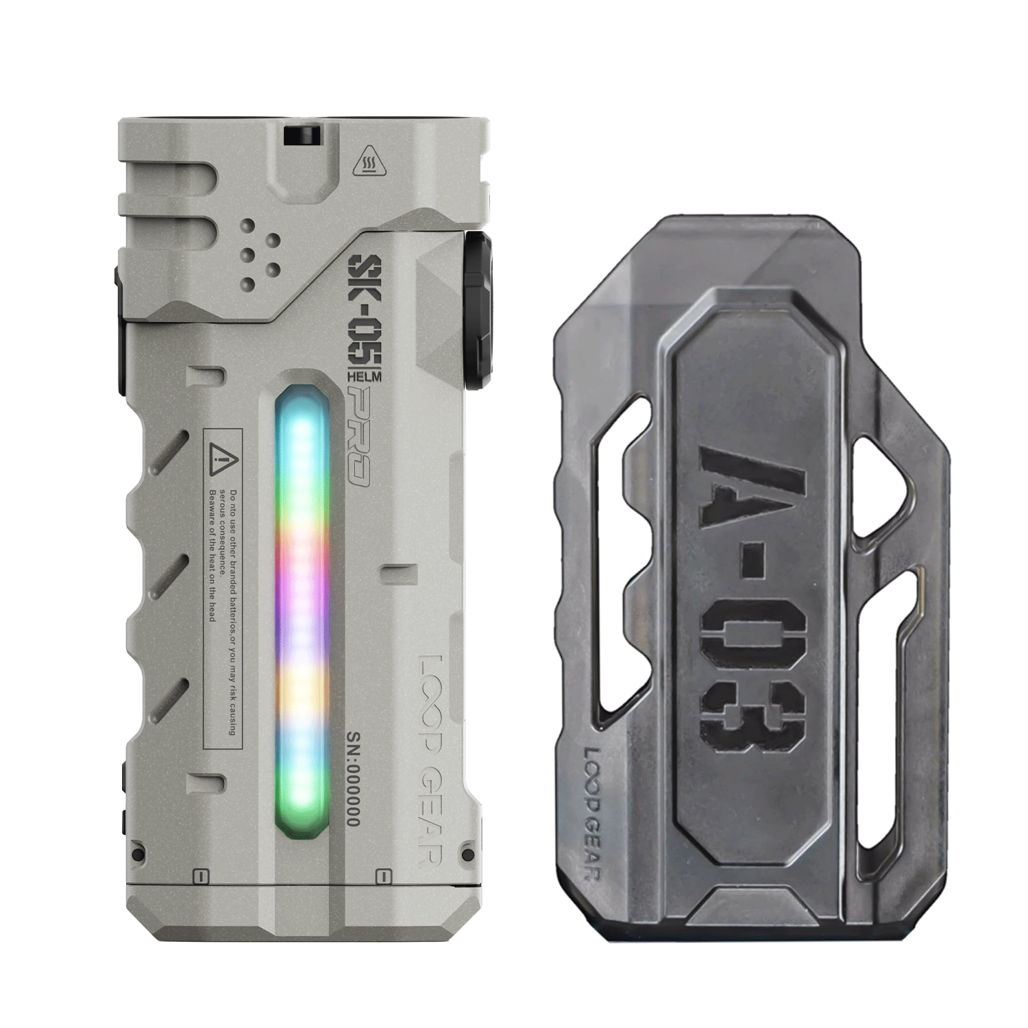 LOOP GEAR SK05 Pro MAO Flat LED Flashlight EDC Tools