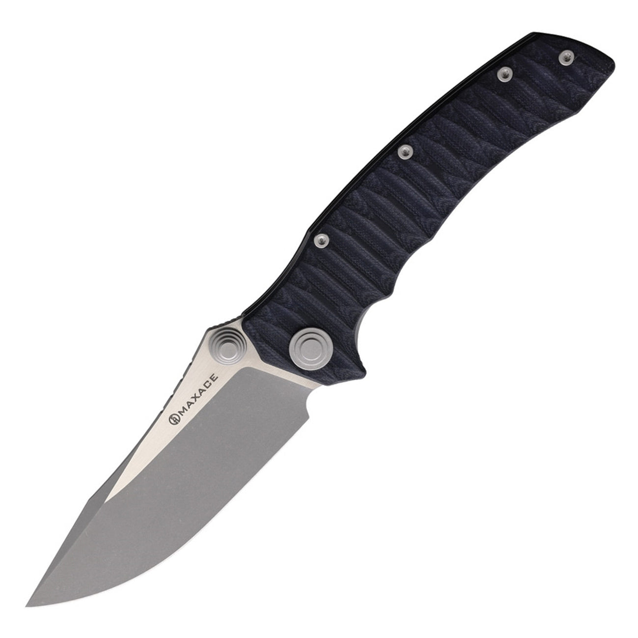 Maxace Sandstorm K MSK02 K110 Blade Black G10 Handle Liner Lock Folding Knife