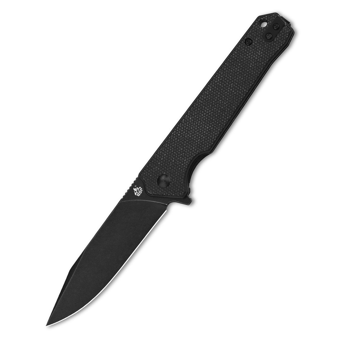 QSP Mamba V2 QS111-G2 D2 Blade Black Micarta Handle Liner Lock Pocket Knife