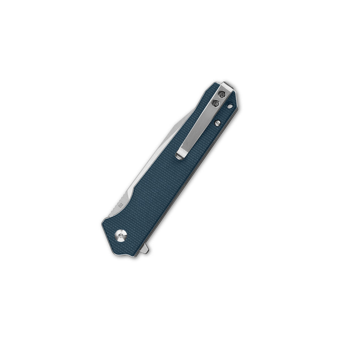 QSP Mamba V2 QS111-H1 D2 Blade Blue Micarta Handle Liner Lock Pocket Knife
