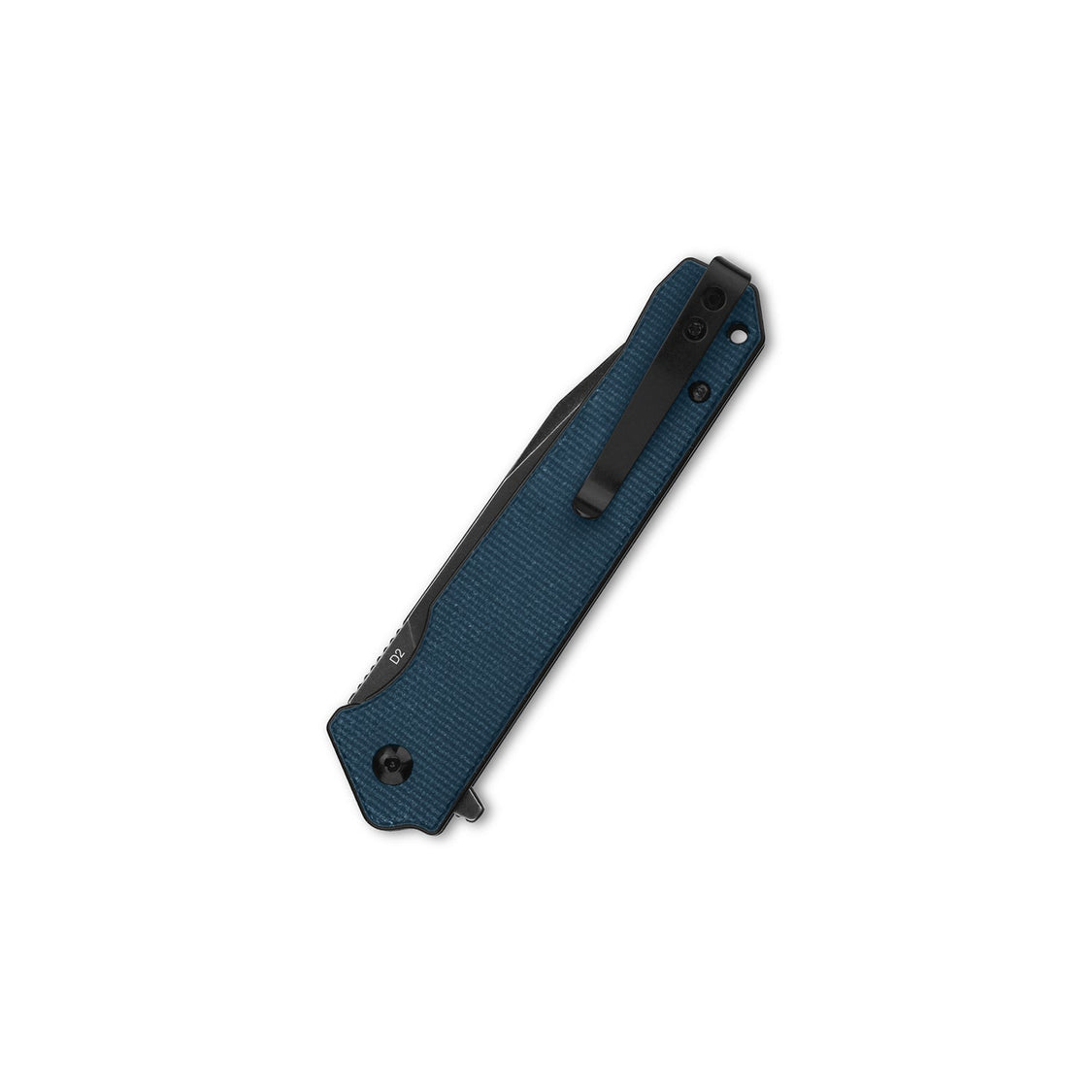 QSP Mamba V2 QS111-H2 D2 Blade Blue Micarta Handle Liner Lock Pocket Knife