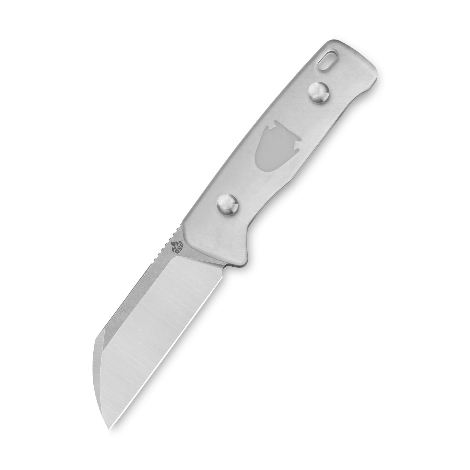 QSP Baby Penguin QS130BP-A1 14C28N Blade Acrylic Handle with Clip Slip sheath Fixed Blade Knife