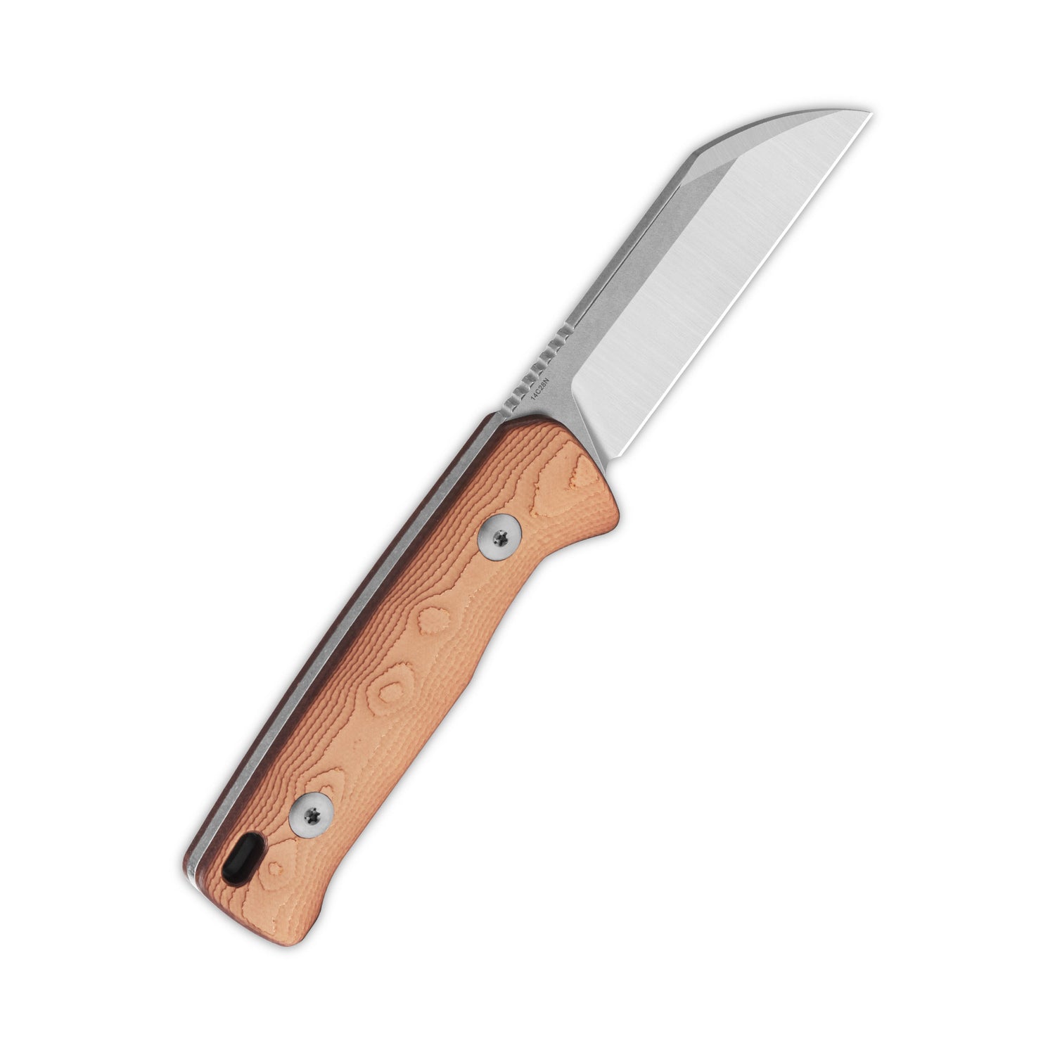 QSP Baby Penguin QS130BP-C1 14C28N Blade G10 with Copper Foil Handle with Clip Slip sheath Fixed Blade Knife
