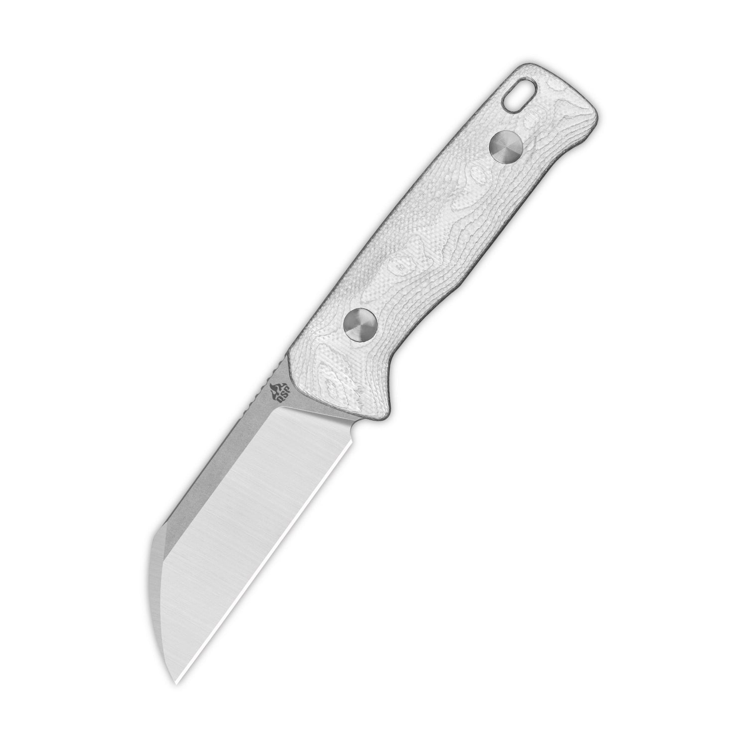 QSP Baby Penguin QS130BP-D1 14C28N Blade G10 with Aluminum Foil Handle with Clip Slip sheath Fixed Blade Knife