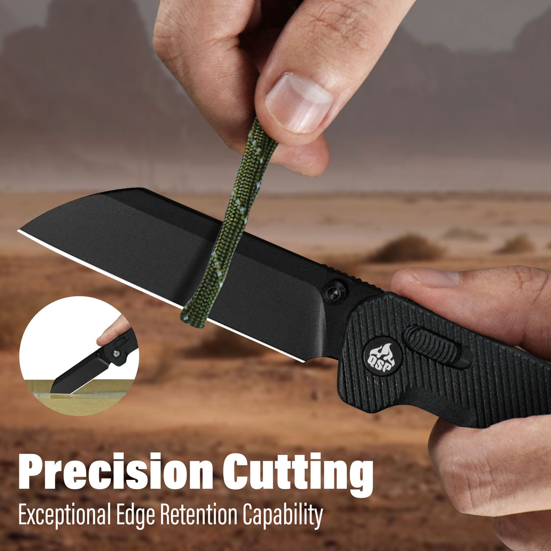 QSP Penguin QS130GL-AB Black 14C28N Blade Black FRN Handle Glyde Lock