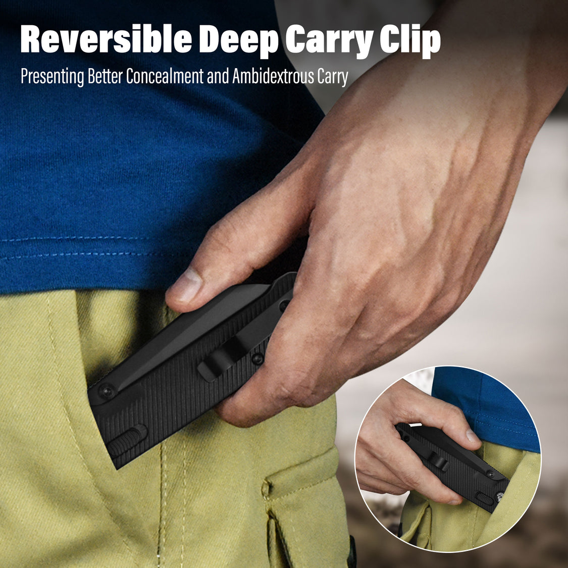 QSP Penguin QS130GL-AB Black 14C28N Blade Black FRN Handle Glyde Lock