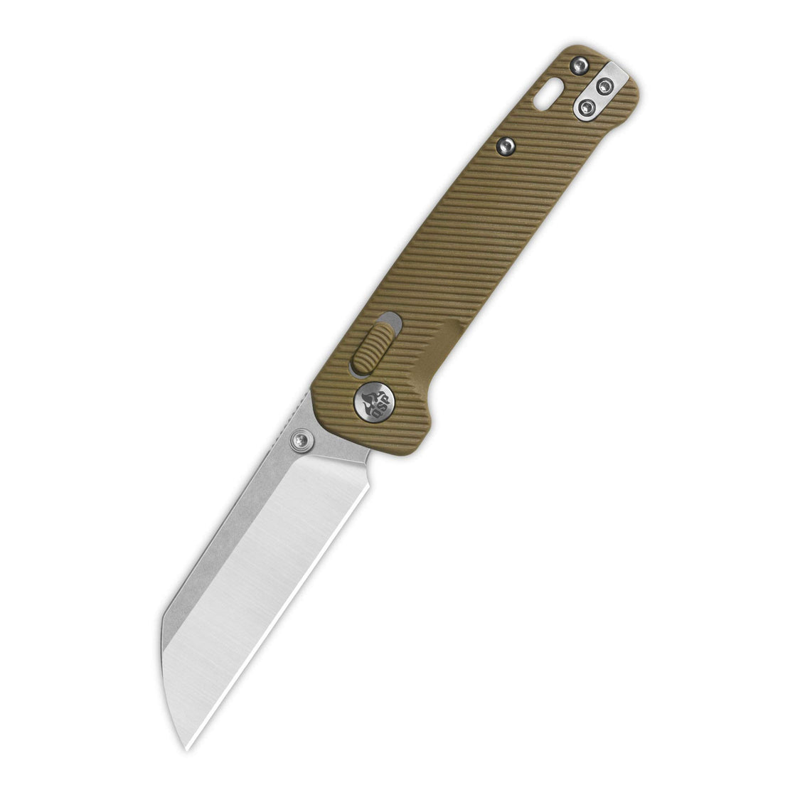 QSP Penguin QS130GL-C1 14C28N Blade Khaki FRN Handle Glyde Lock Pocket Knife