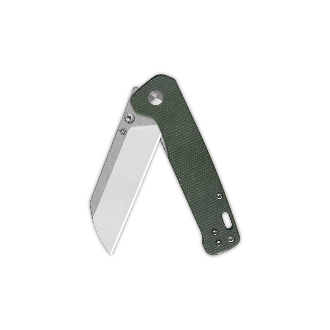 QSP Penguin V2 QS130V2-C1 D2 blade Green Micarta handle Pocket Knife Liner Lock