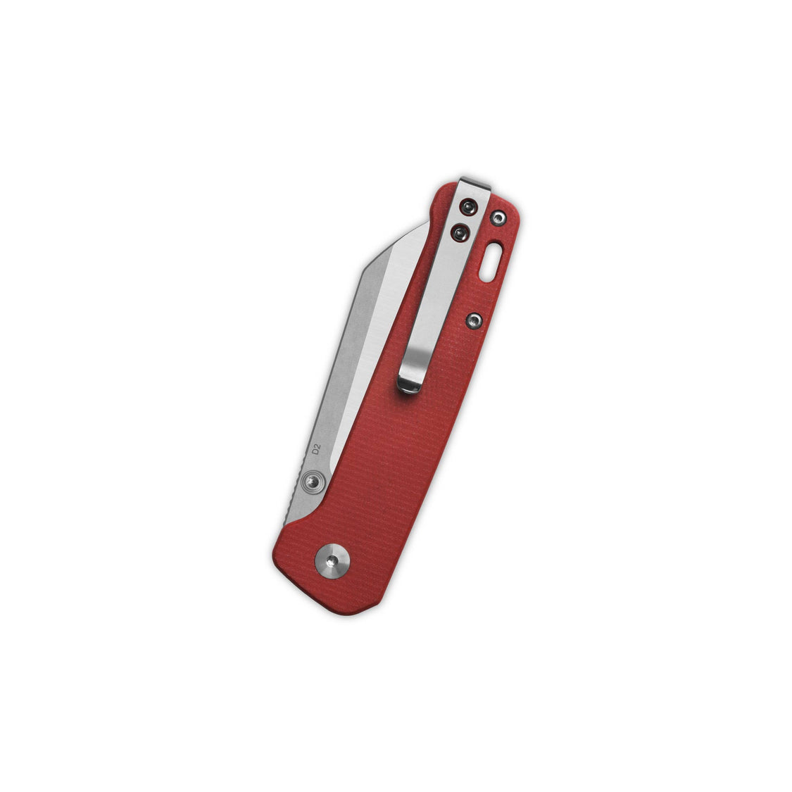QSP Penguin V2 QS130V2-D1 D2 blade Red Micarta handle Liner Lock Pocket Knife