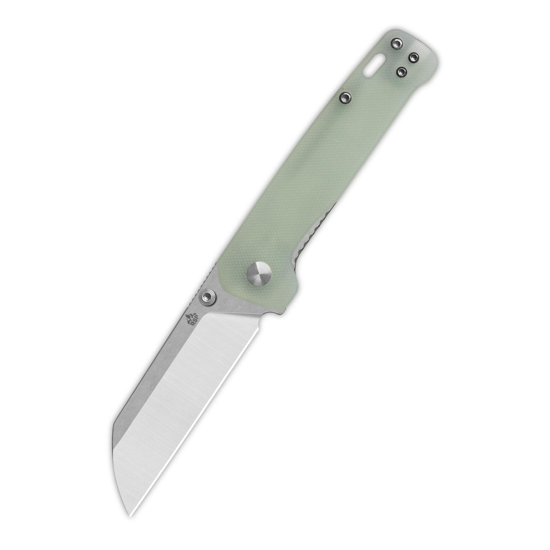 QSP Penguin V2 QS130V2-G1 D2 blade Jade G10 handle Liner Lock Pocket Knife