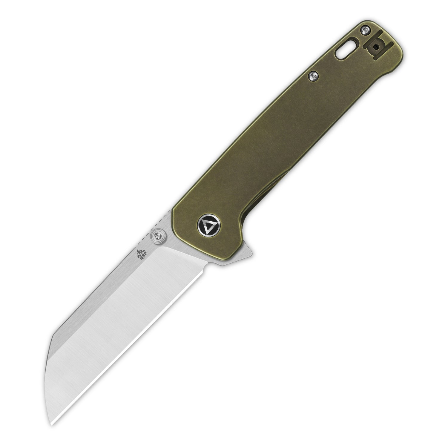 QSP Penguin Plus QS130XL-B2 CPM-20CV Blade Titanium Handle Frame Lock Folding Knife