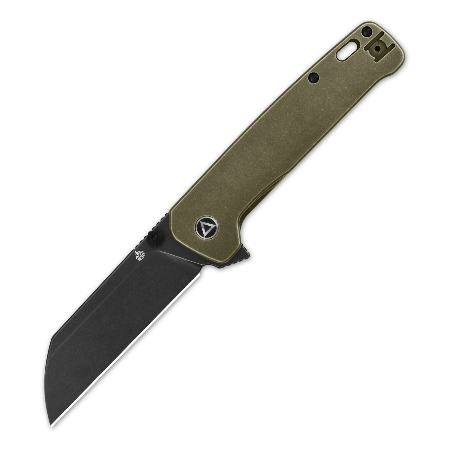 QSP Penguin Plus QS130XL-B CPM-20CV Blade Titanium Handle Frame Lock Folding Knife