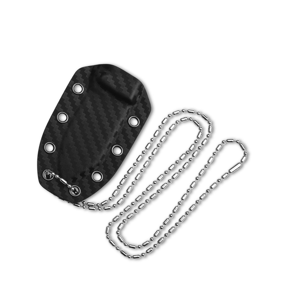 QSP Canary QS141-A1 14C28N blade Black/Yellow G10 handle with Kydex sheath Neck knife