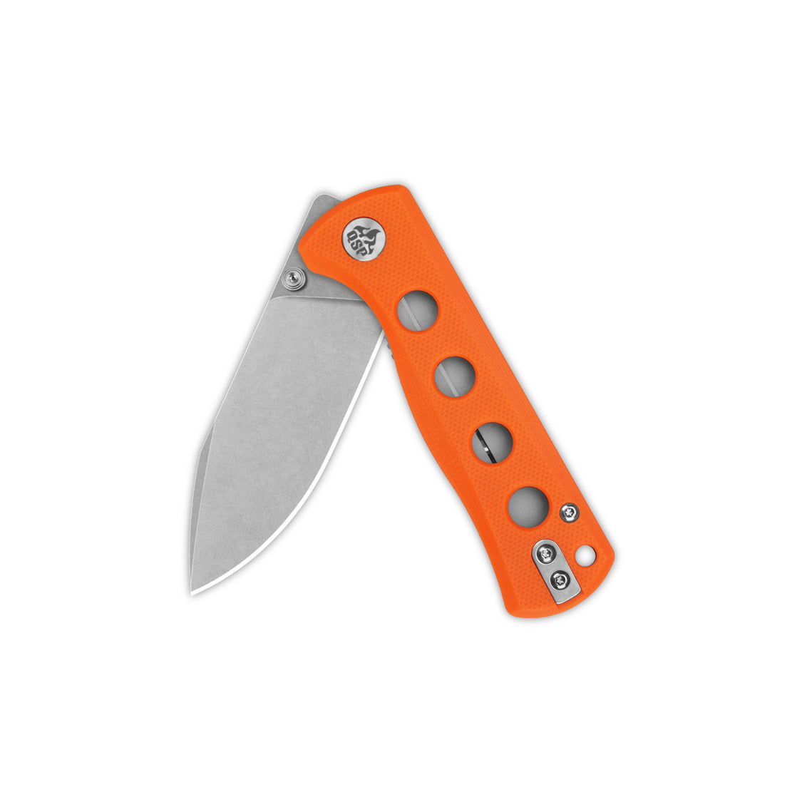 QSP Canary Folder QS150-B1 14C28N Blade Orange G10 Handle Liner Lock Pocket Knife