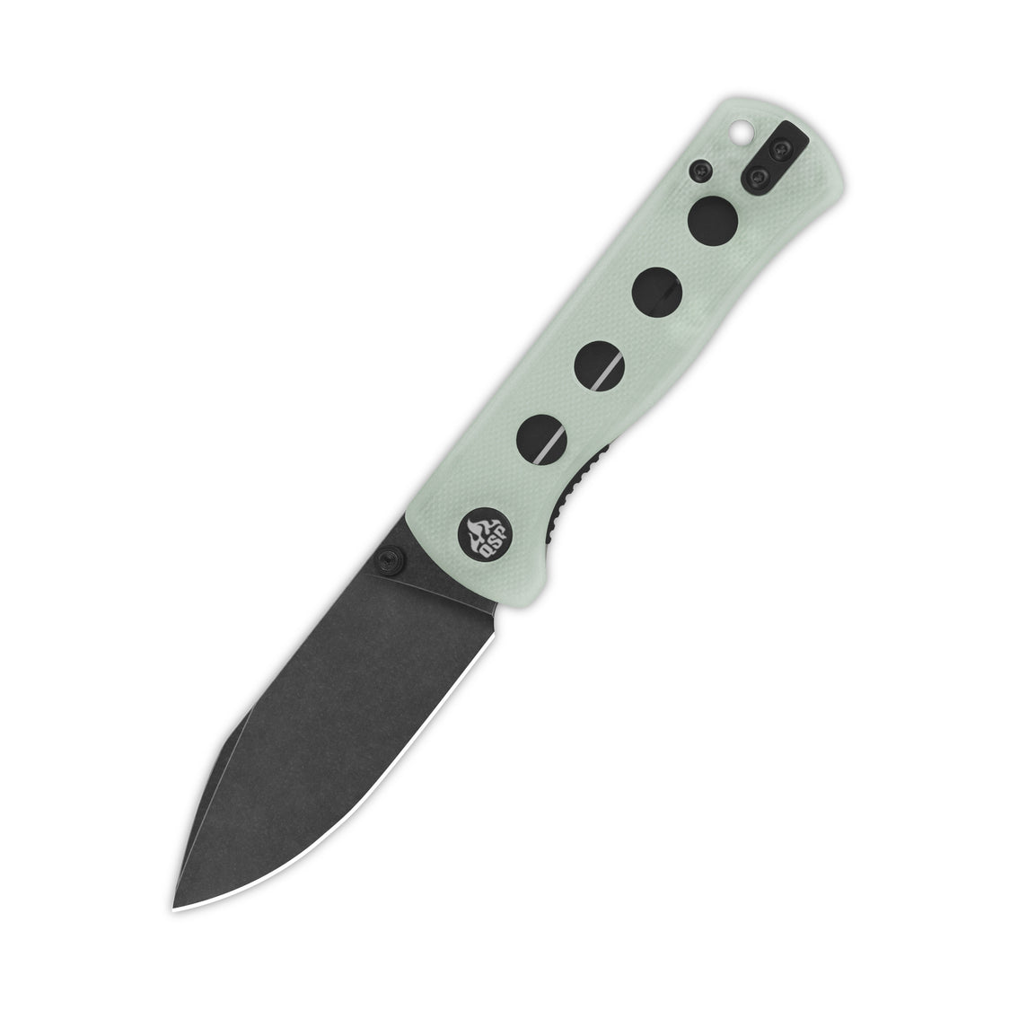 QSP Canary Folder QS150-E2 14C28N Blade Jade G10 Handle Liner Lock Pocket Knife