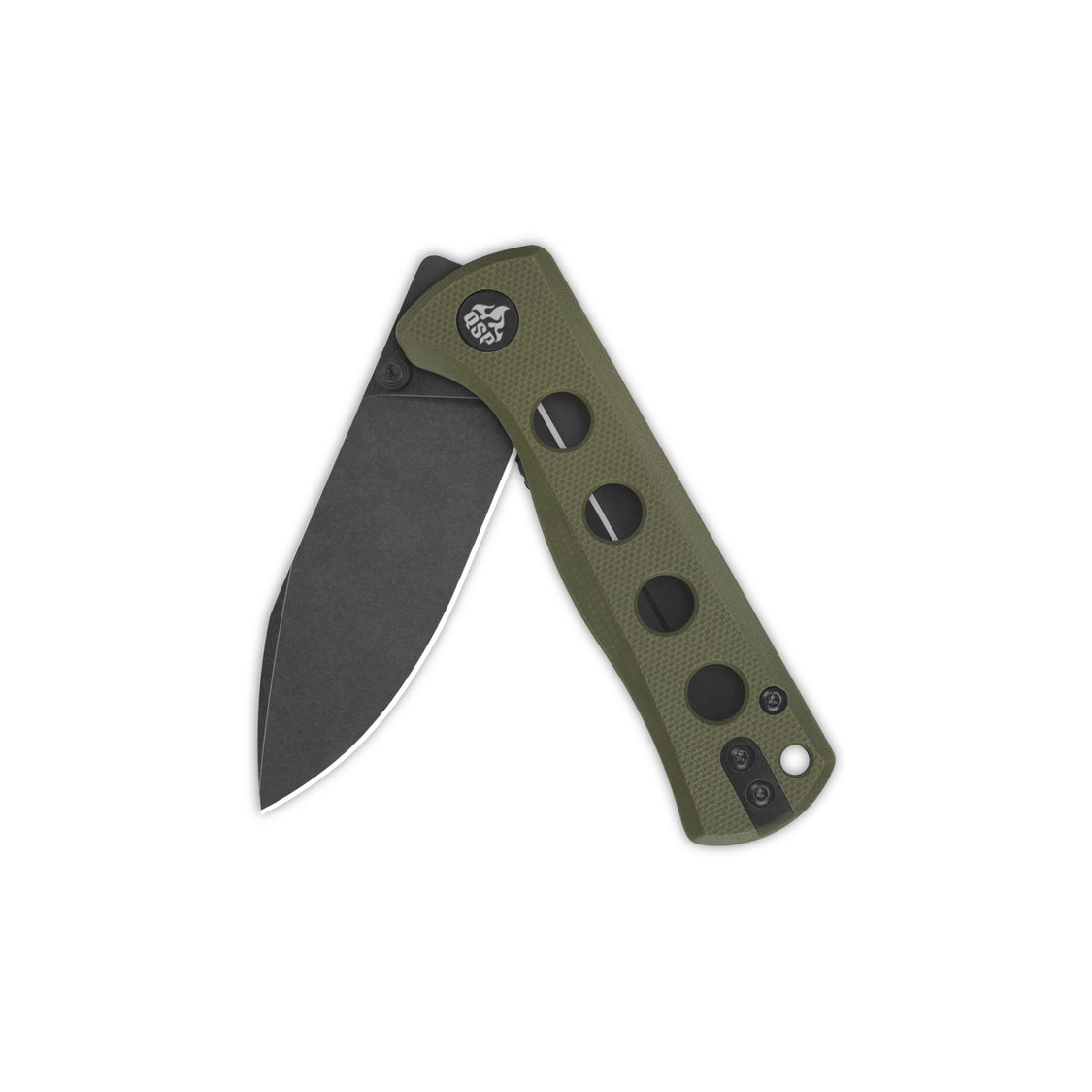 QSP Canary Folder QS150-F2 14C28N Blade Olive Green G10 Handle Liner Lock Pocket Knife