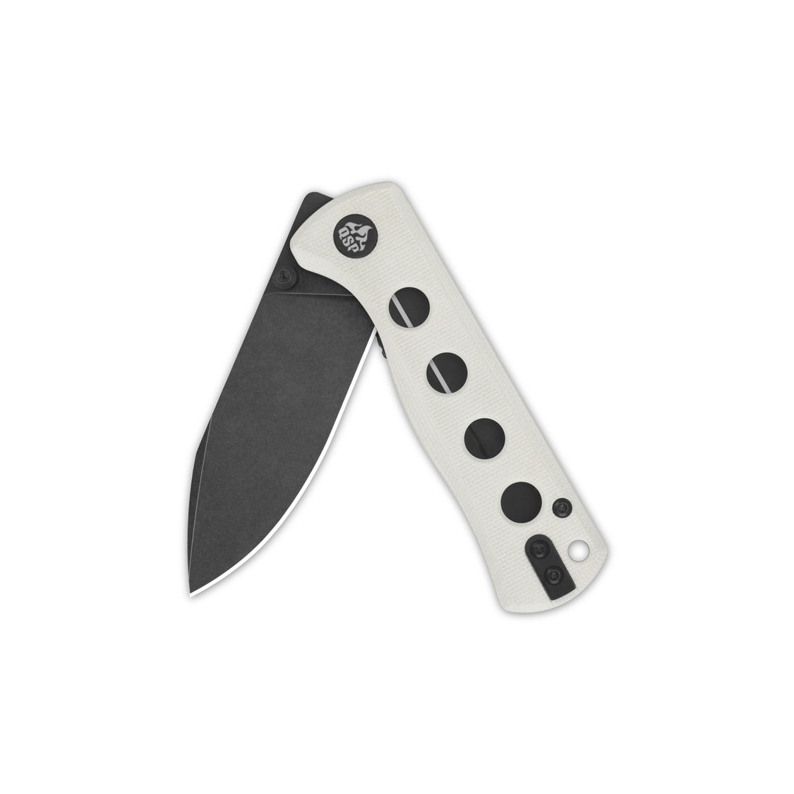 QSP Canary Folder QS150-G2 14C28N Blade White G10 Handle Liner Lock Pocket Knife
