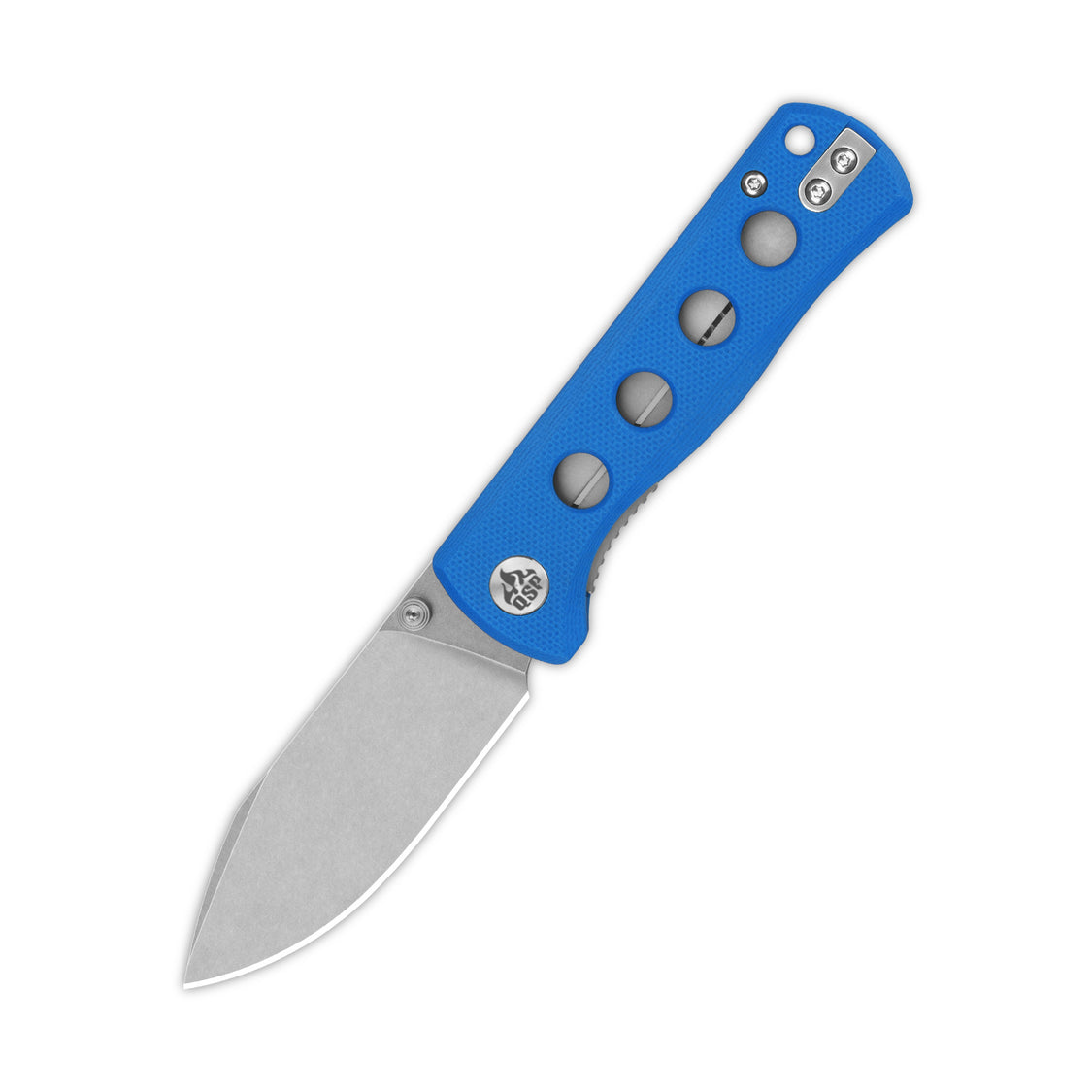 QSP Canary Folder QS150-I1 14C28N Blade Blue G10 Handle Liner Lock Pocket Knife