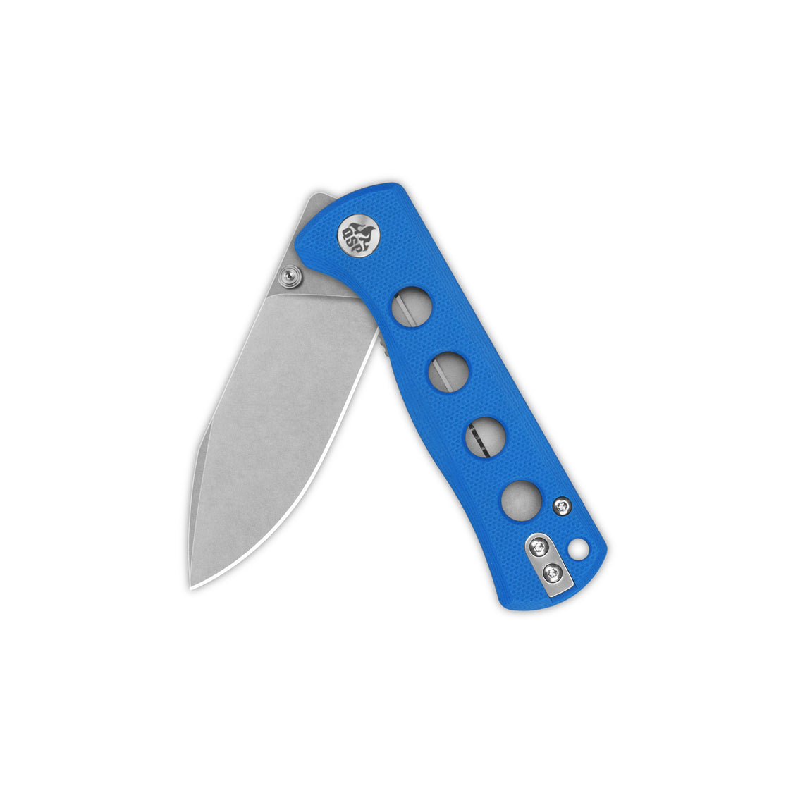 QSP Canary Folder QS150-I1 14C28N Blade Blue G10 Handle Liner Lock Pocket Knife