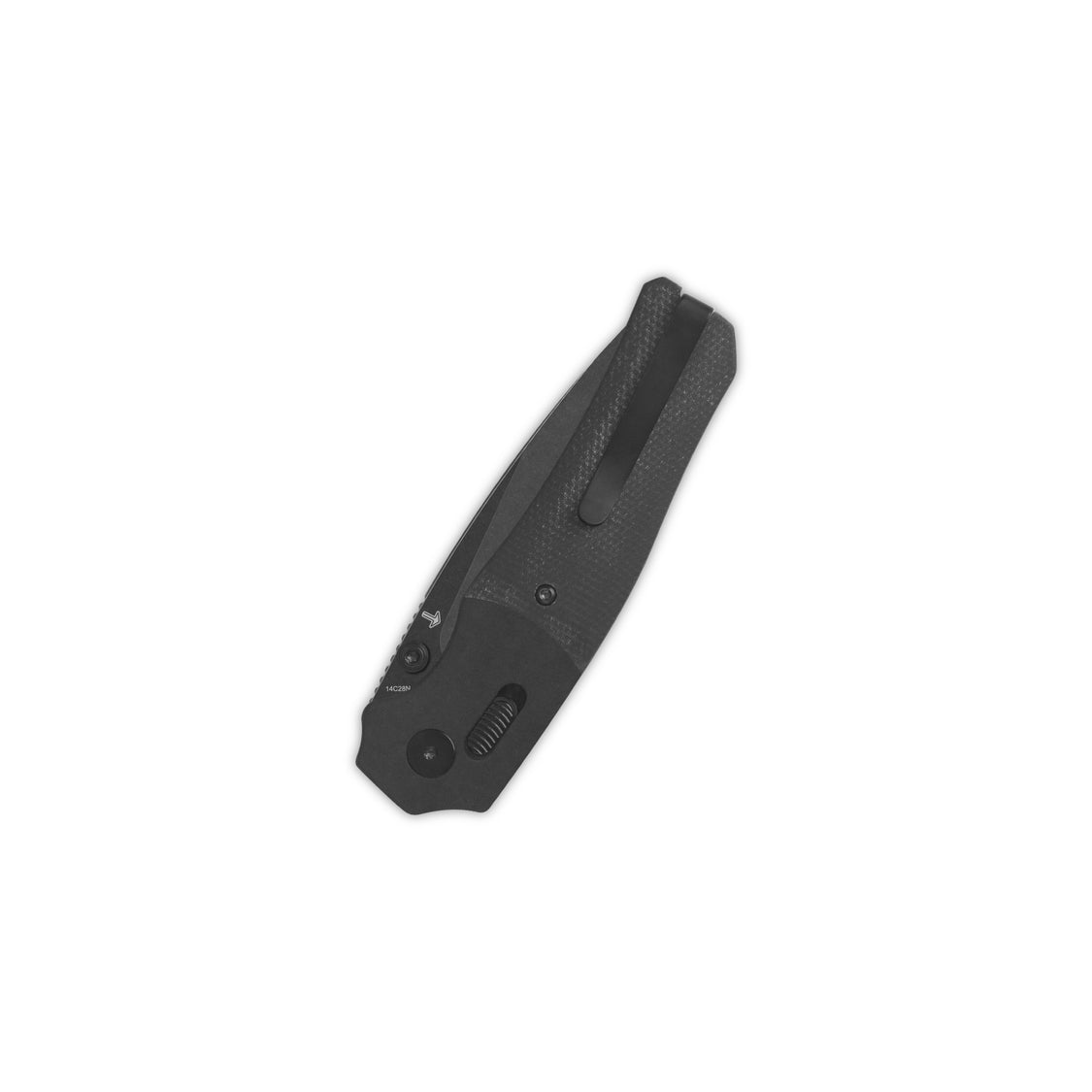 QSP Vault QS157-A2 14C28N Blade Black Micarta Handle Glyde Lock Pocket Knife