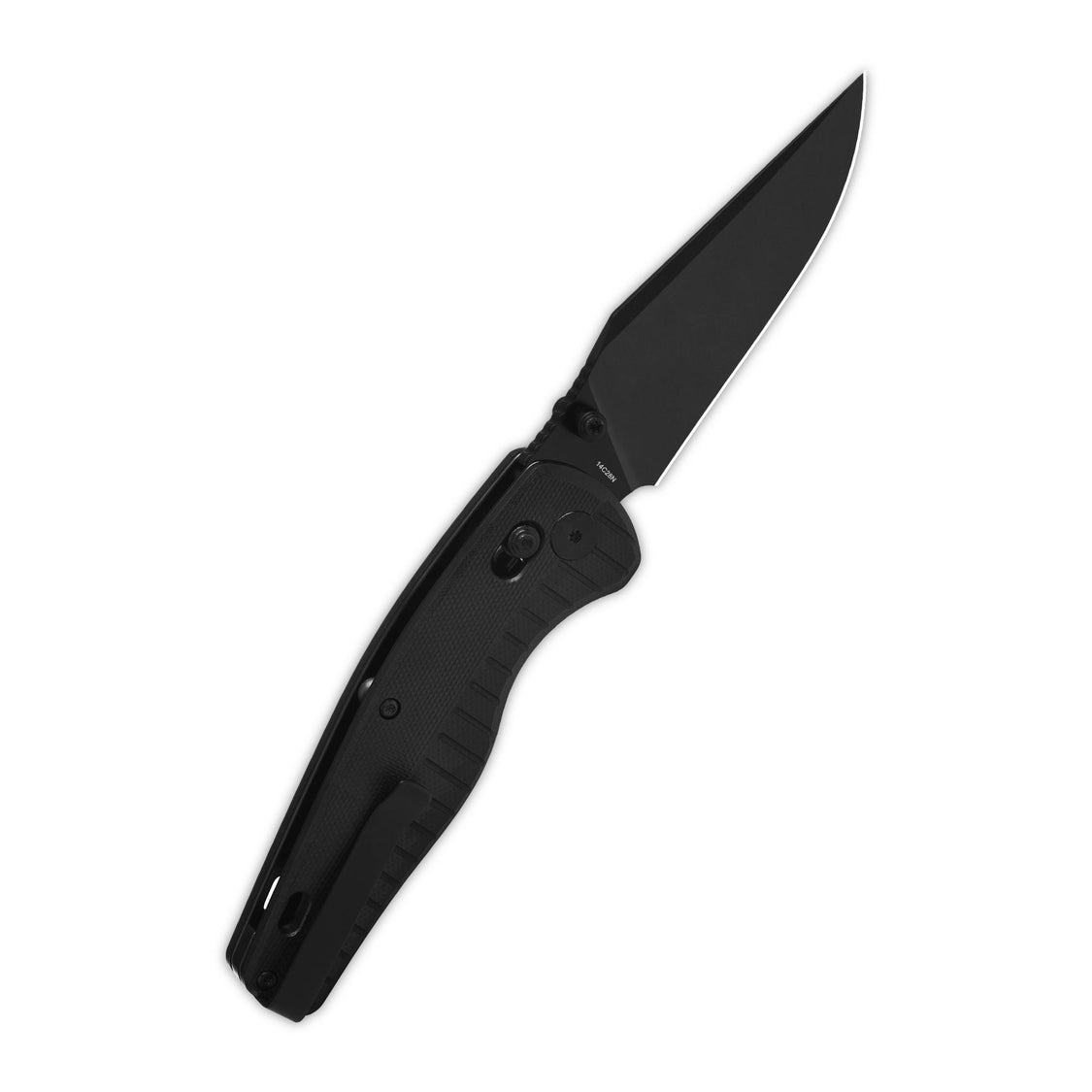 QSP Reptile QS165-C2 14C28N Blade Black G10 Handle Glyde Lock Pocket Knife