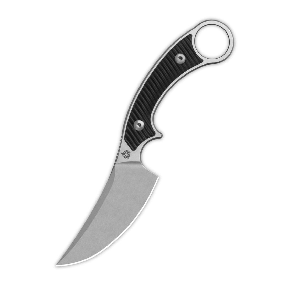 QSP Viper QS166-A1 10Cr15MoV Blade Black G10 Handle Fixed Blade Knife