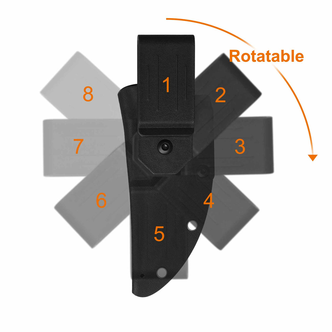 QSP Viper QS166-A2 10Cr15MoV Blade Black G10 Handle Fixed Blade Knife