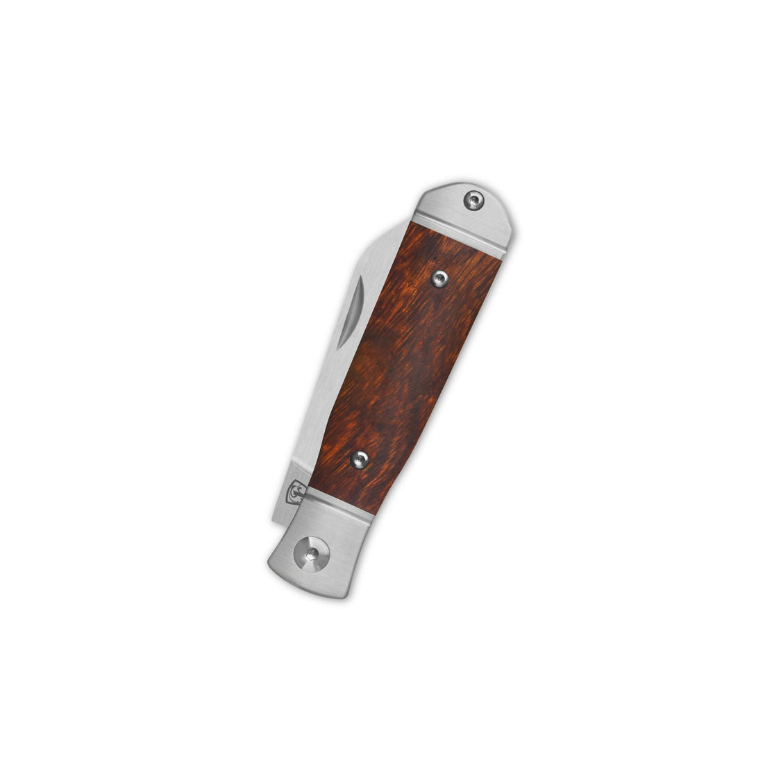 QSP Jumping QS167-D 14C28N blade Desert Ironwood Handle Jack Slip Joint Pocket Knife