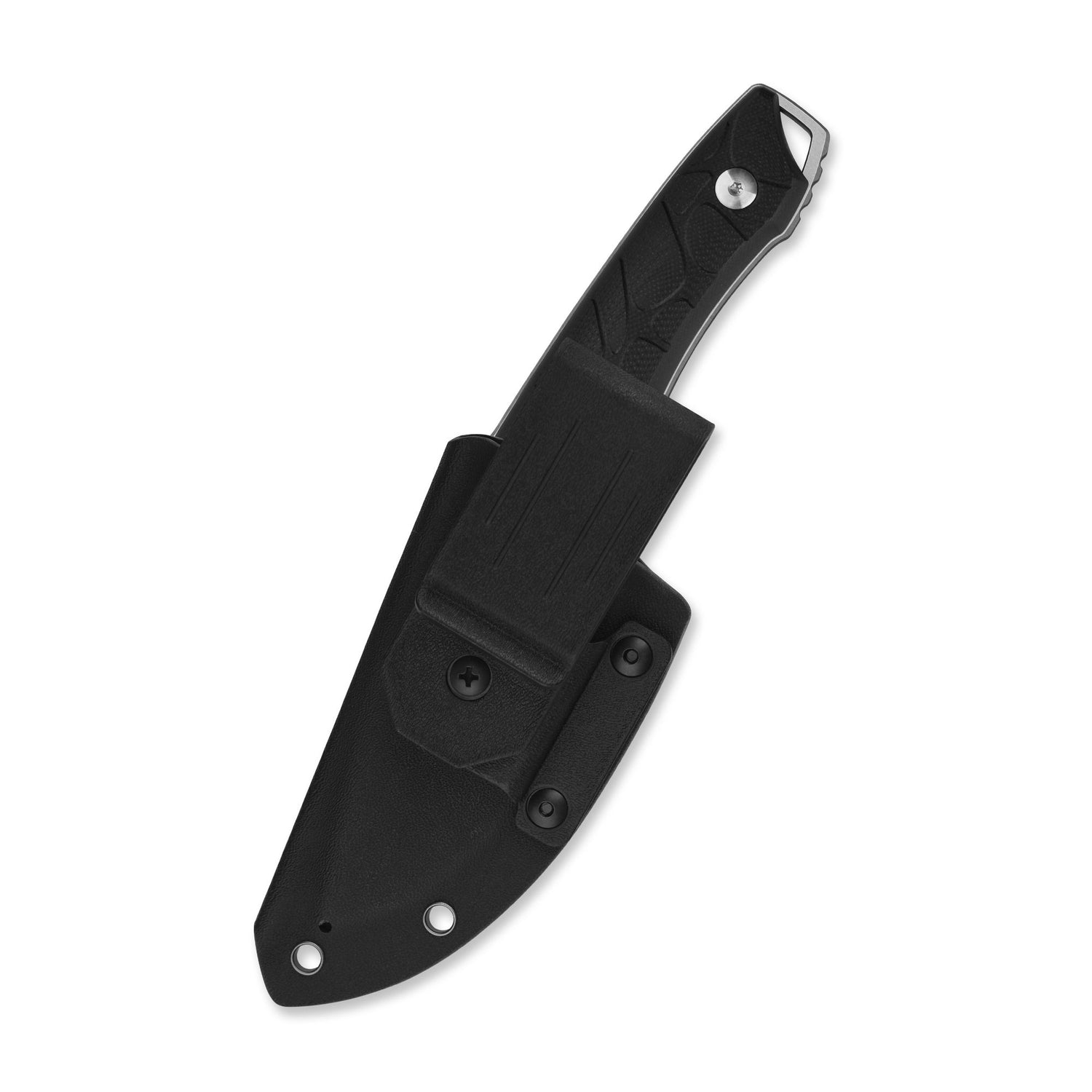 QSP Tiny TOT QS169-A1 10Cr15MoV Blade Black G10 Handle Fixed Blade Knife